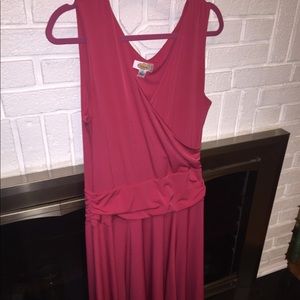 Talbots fit and flare dress